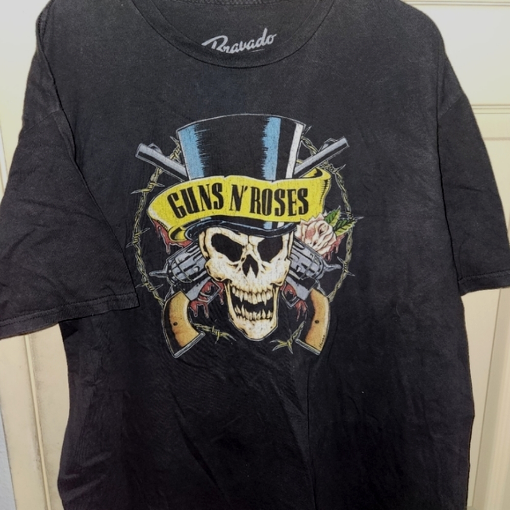 Guns N' Roses Black Men's Shirt, Size XL